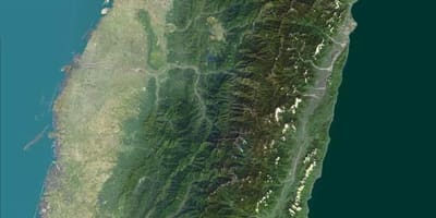 Kaart, satelliit-Taiwan